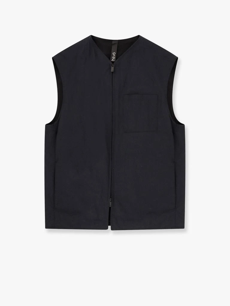HEVÒ Carpignano technical fabric vest 1