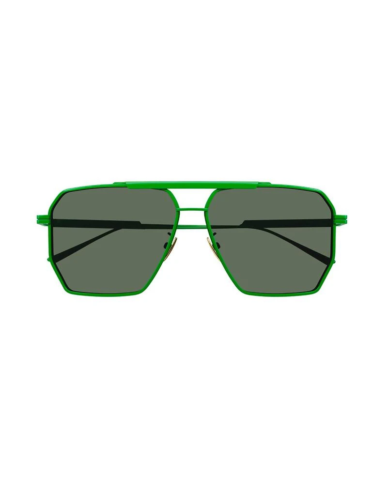 Bottega Veneta Bottega Veneta Eyewear Pilot Frame Sunglasses 1