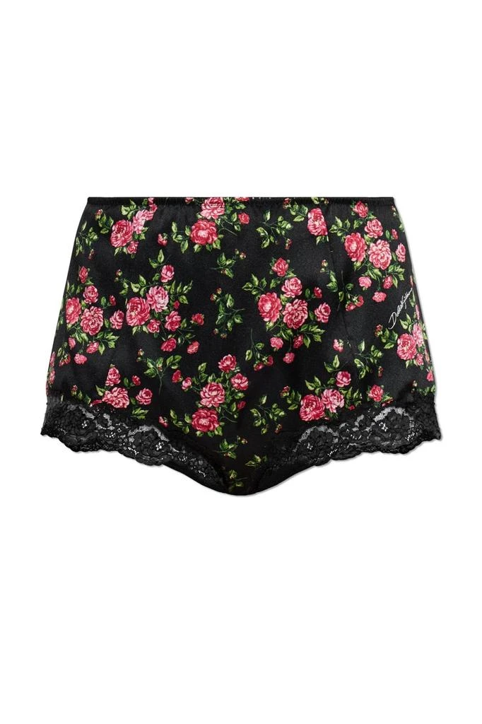 Dolce 
Gabbana Dolce 
Gabbana Floral Lace High-Waist Briefs