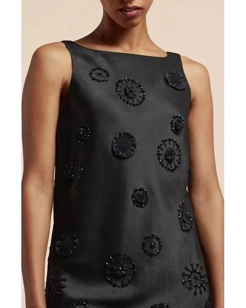 Rebecca Taylor Women
s Beaded Shift Dress In Black 2