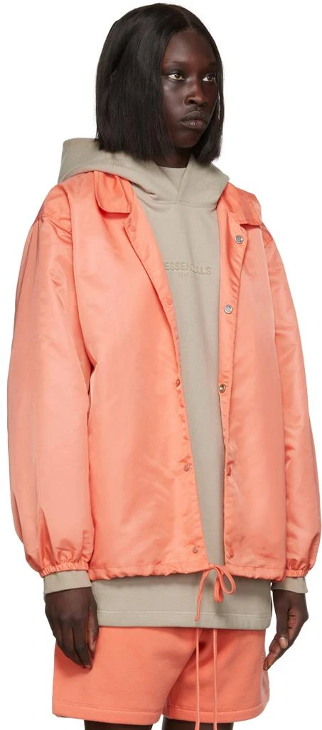 Fear of God ESSENTIALS Pink Nylon Jacket 2