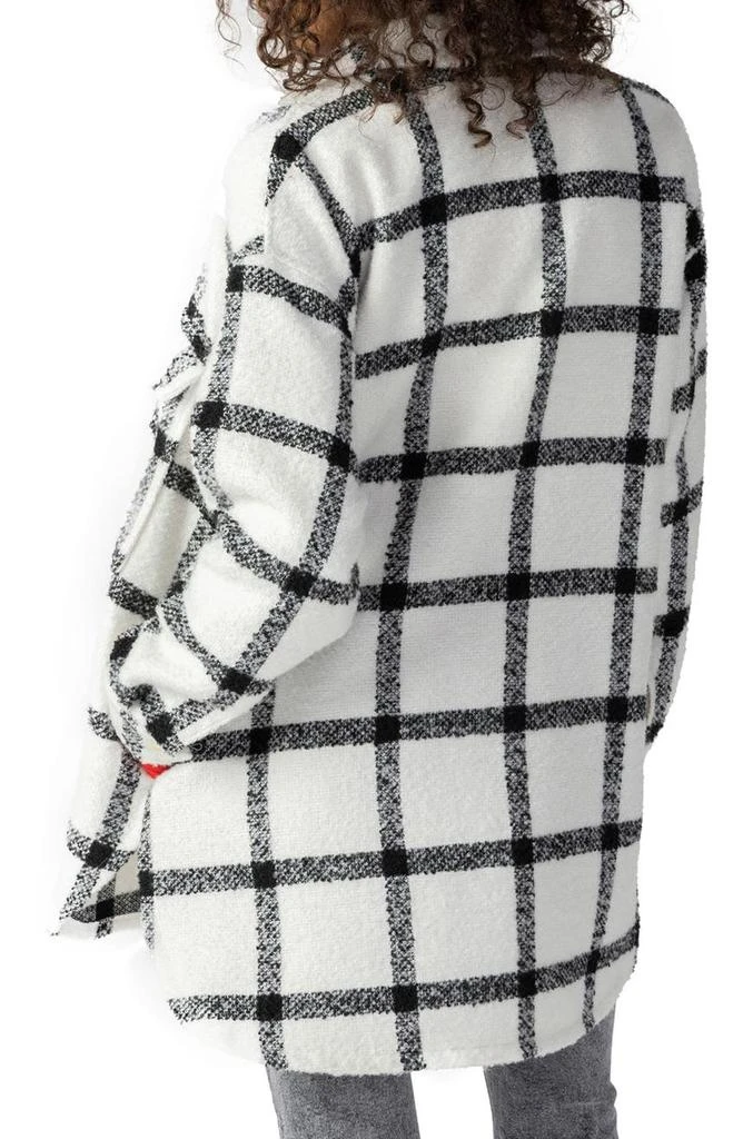 Sanctuary Longline Plaid Shacket 2
