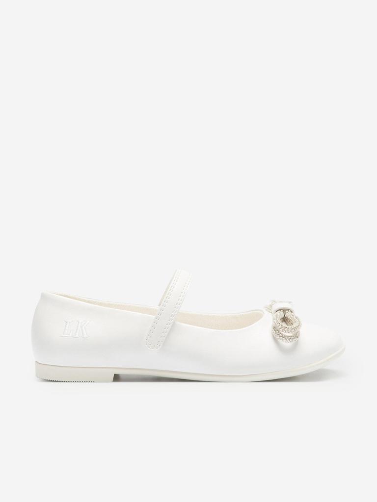 Lelli Kelly Lelli Kelly Girls Serena Ballerina Pumps in White
