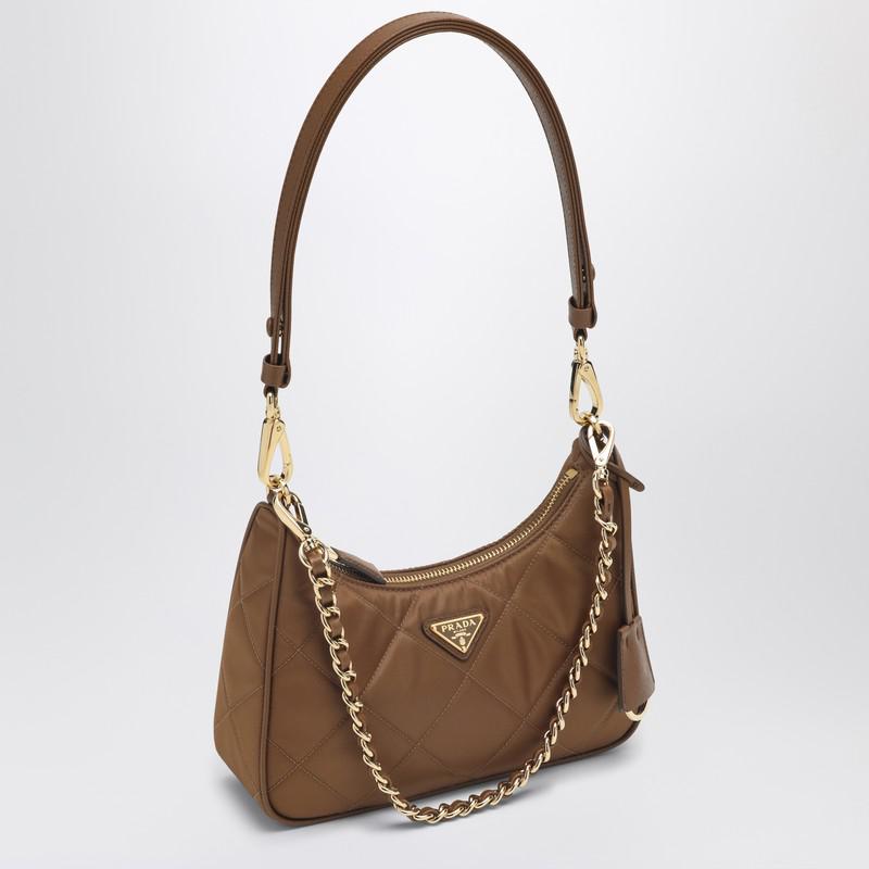 Prada Mini bag Re-Edition 1995 Chaîne brandy colour Prada Mini bag Re-Edition 1995 Chaîne brandy colour