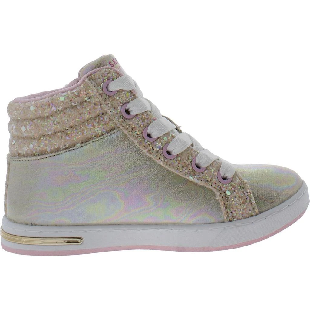Skechers Shoutouts-Steel The Show Girls Little Kid Lifestyle Casual and Fashion Sneakers 2