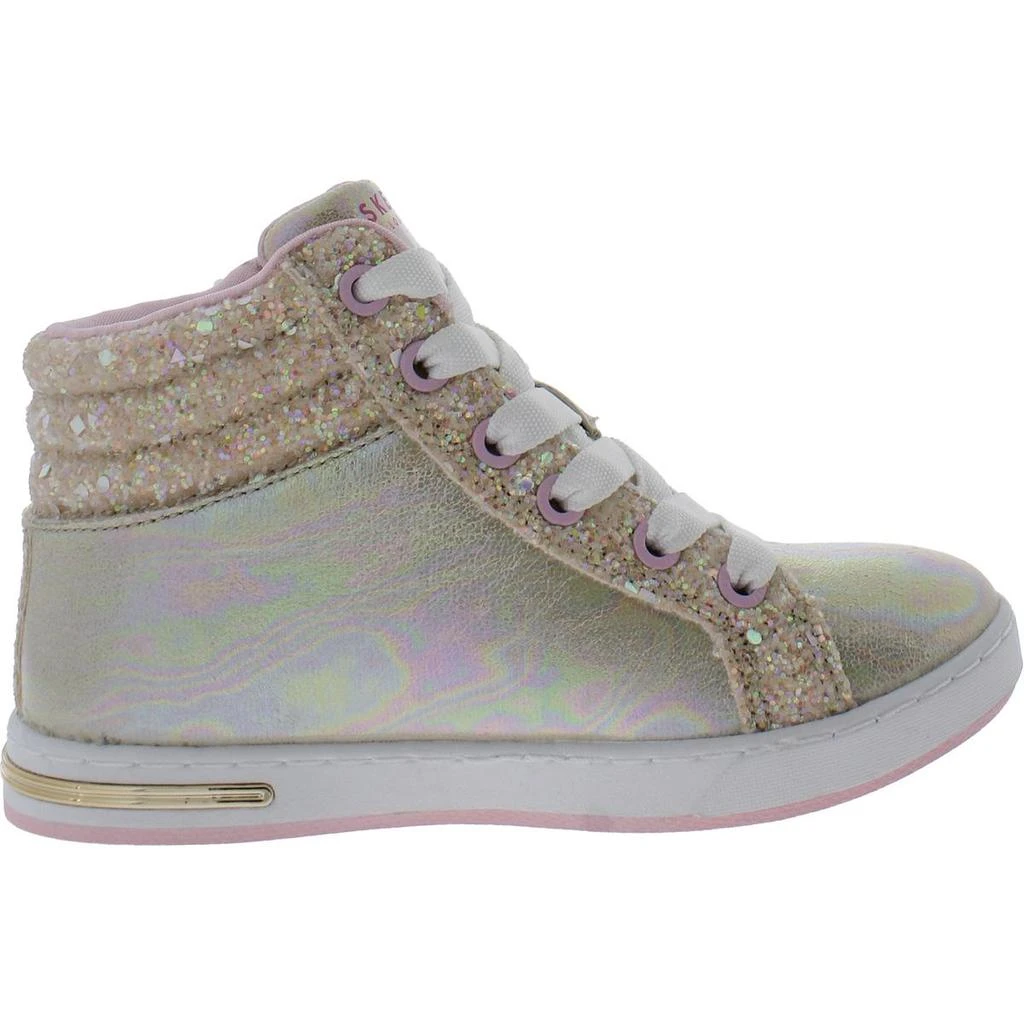 SKECHERS Shoutouts-Steel The Show Girls Little Kid Lifestyle Casual and Fashion Sneakers 2