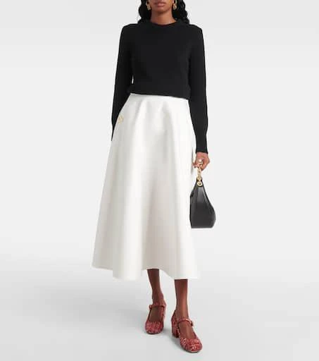 Gianvito Rossi Mary Ribbon bouclé Mary Jane pumps 3