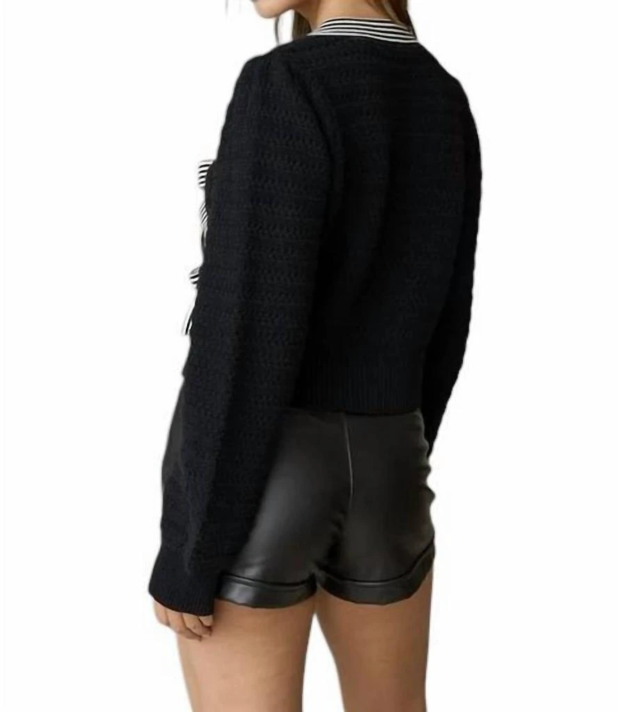 Papermoon Papermoon - Harper Bow Knit Top 3