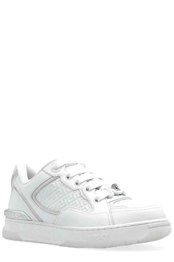 Versace Versace Logo Detailed Lace Up Sneakers 2
