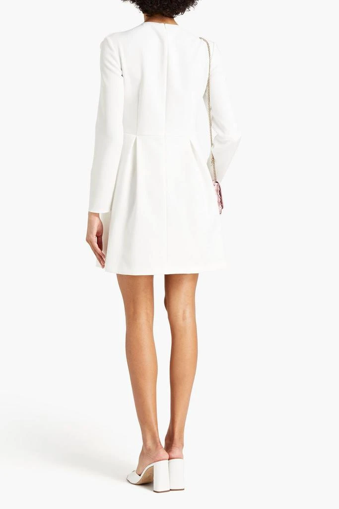 RED Valentino Ruffled crepe mini dress 3