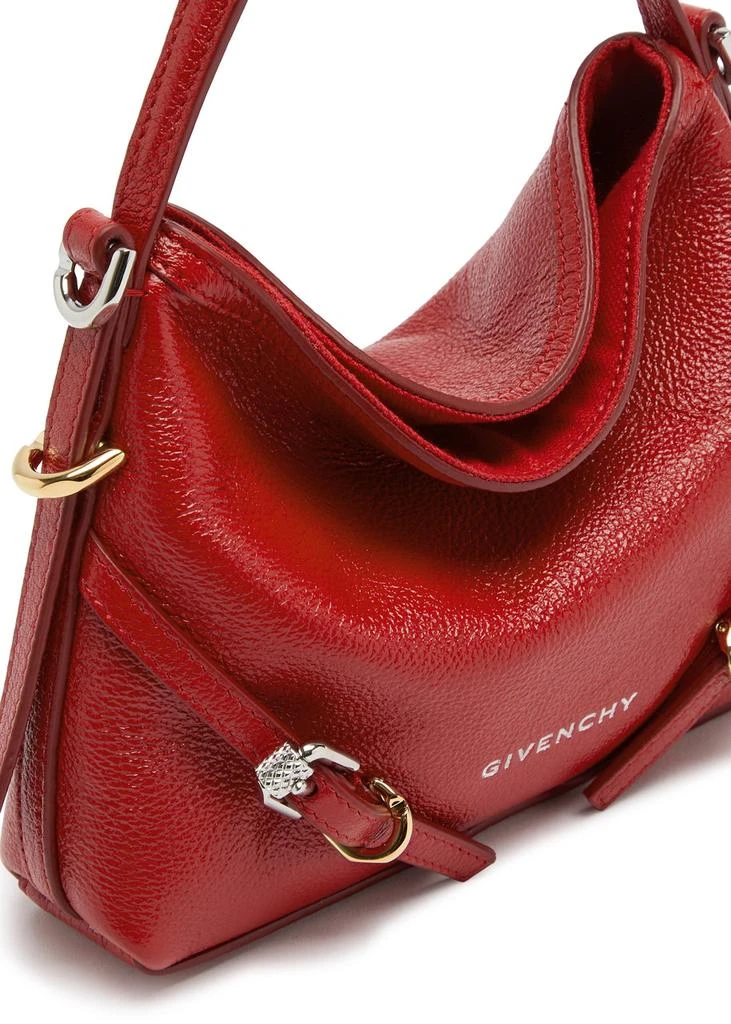 Givenchy Voyou Nano grained-leather top handle bag 3