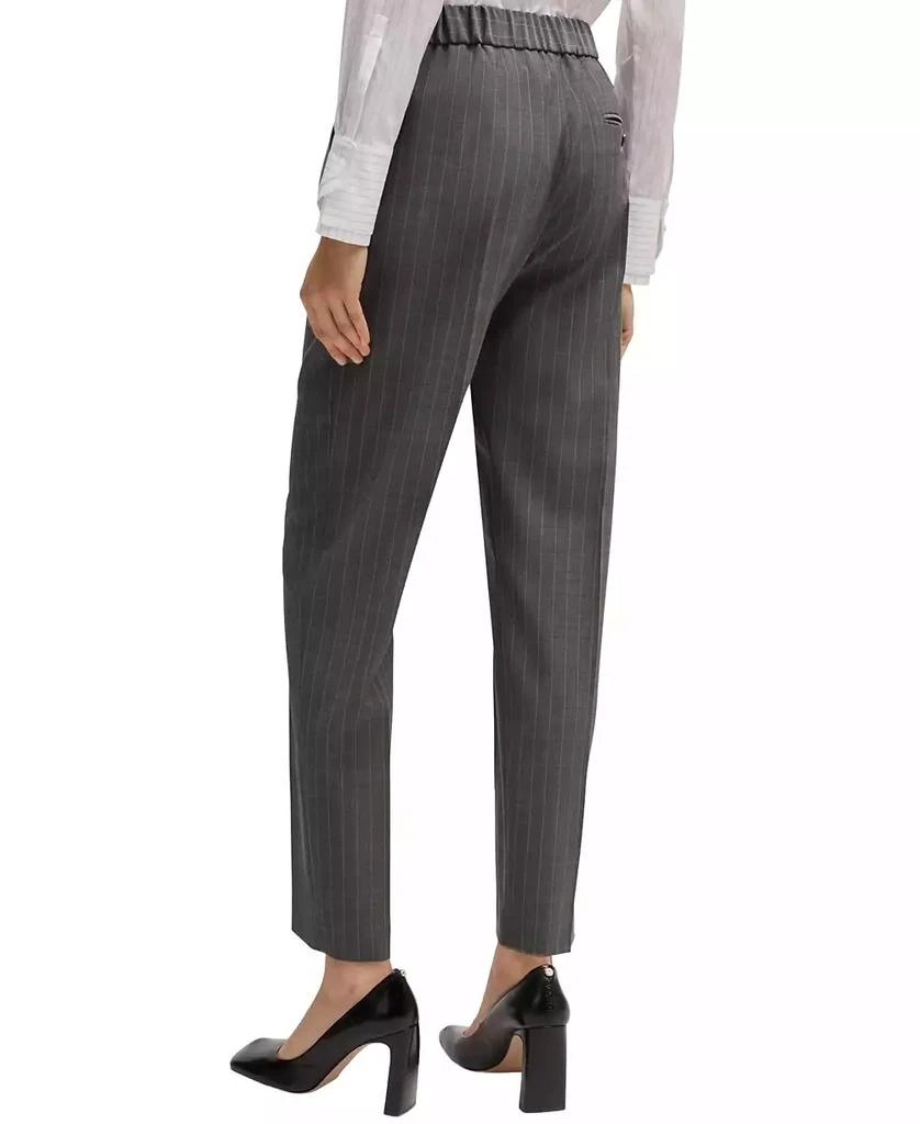 Hugo Boss Women's Striped Regular-Fit Trousers 2