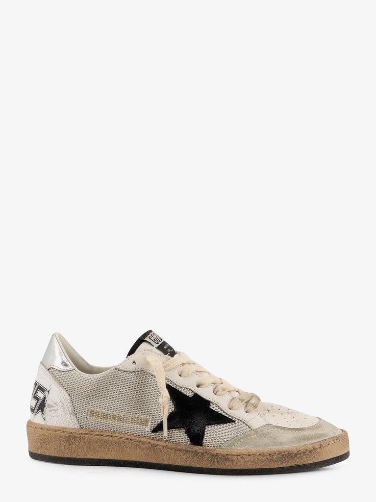 スニーカー BALL STAR MESH AND LEATHER SNEAKERS Men's Ball Star LTD with mesh star and midnight blue leather