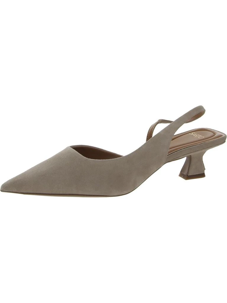 Sarto Franco Sarto Devin Womens Comfort Insole Pointed Toe Slingback Heels 8