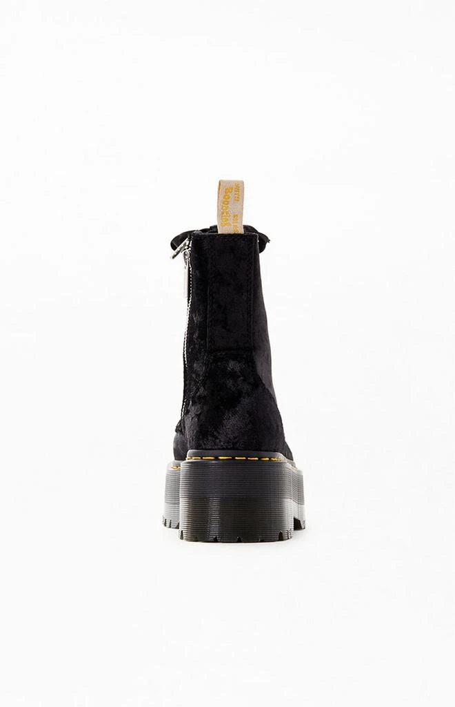 Dr. Martens Women's Jadon Max Crushed Velvet Boots 3