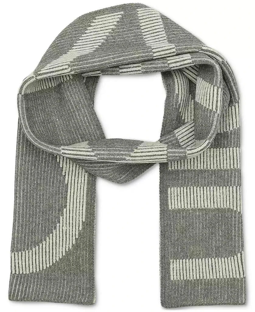 Calvin Klein Men
s Plaited Logo Scarf