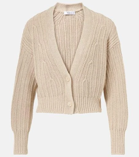 Max Mara Stelvio linen and cotton cardigan 1