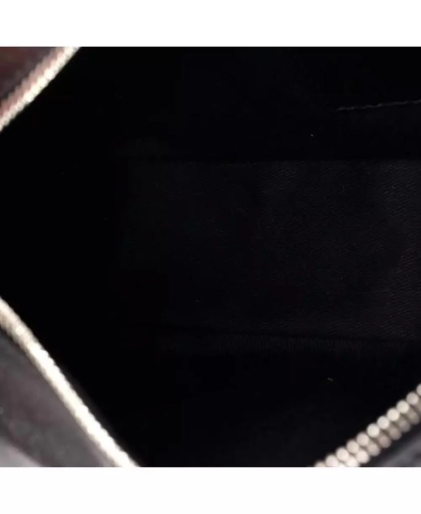 Pre-Owned Off White Block Pouch Shoulder Bag Printed Leather 5