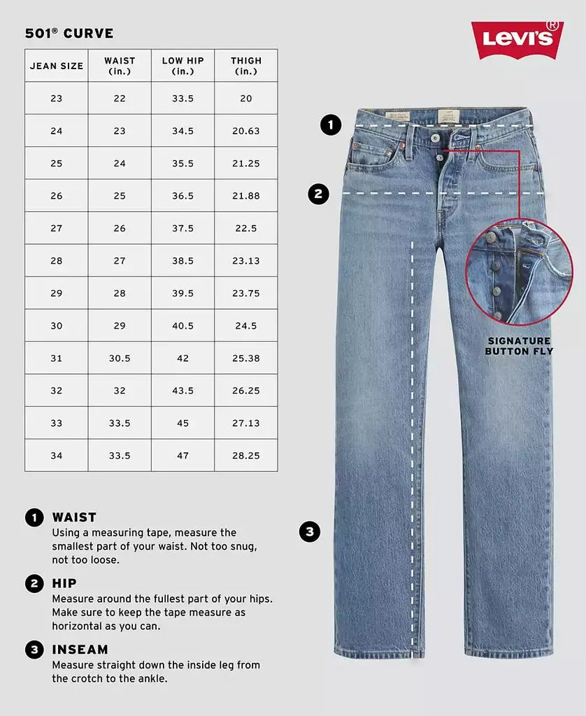 Levi's Women's 501 Curve High-Rise Straight-Leg Jeans 11