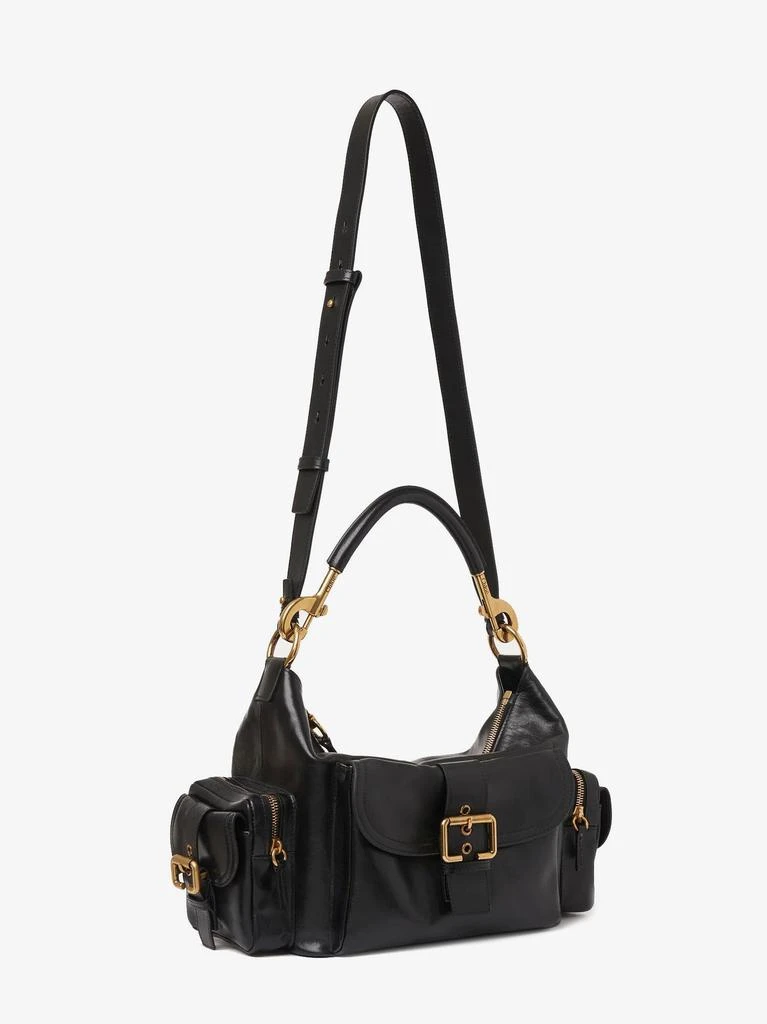 Chloé Carry shiny buffalo leather shoulder bag 3