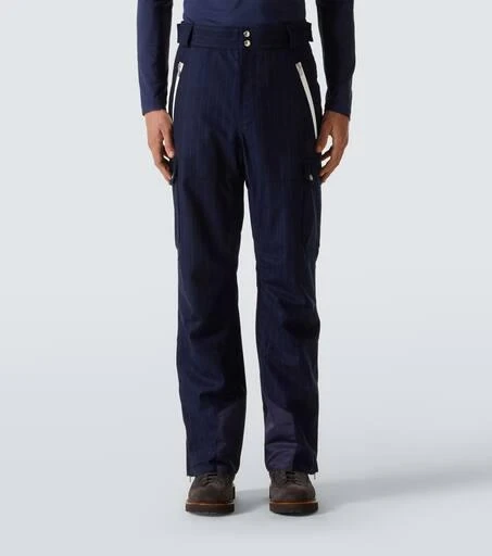 Brunello Cucinelli Chalk stripe wool ski pants 3