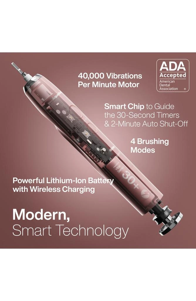 AquaSonic Vibe Series Ultra-Whitening Toothbrush & Aqua Flosser Set 2