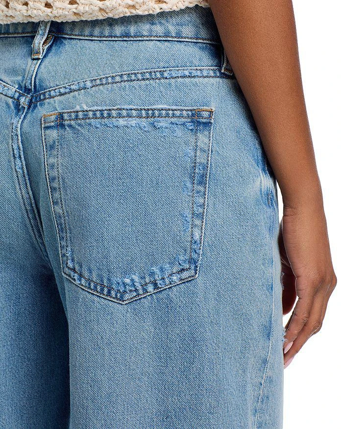 FRAME Low Slung Barrel Wide Leg Jeans in Ziggy 6