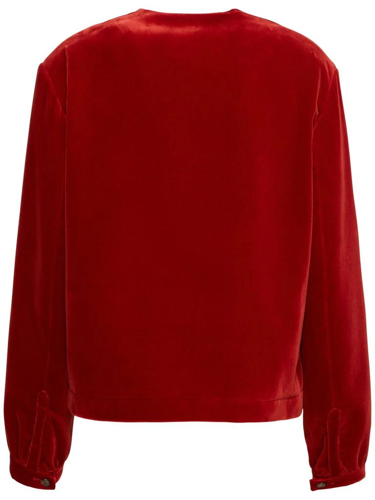 BLAZÉ MILANO Jealousy Gliss Velvet Bolero Jacket 4