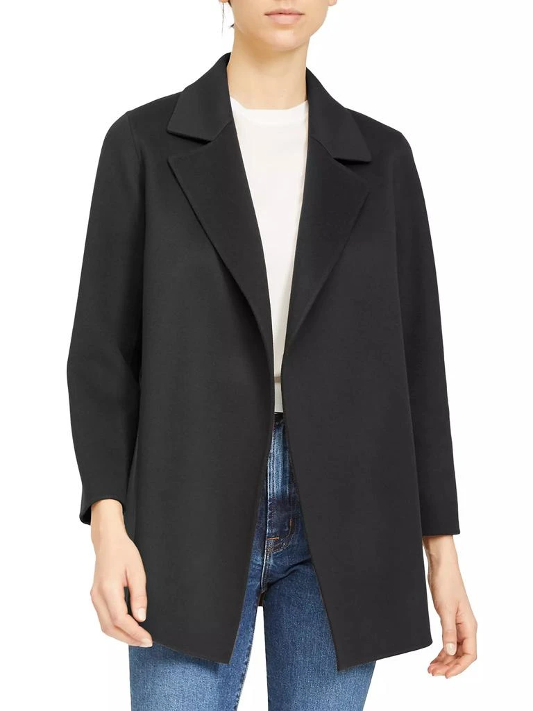 Theory Clairene Wool-Cashmere Blazer 3