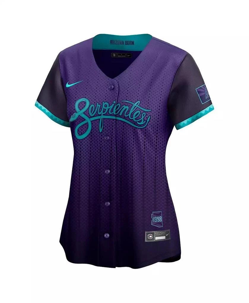 NIKE Women's Corbin Carroll Purple Arizona Diamondbacks 2025 City Connect Limited Player Jersey 2