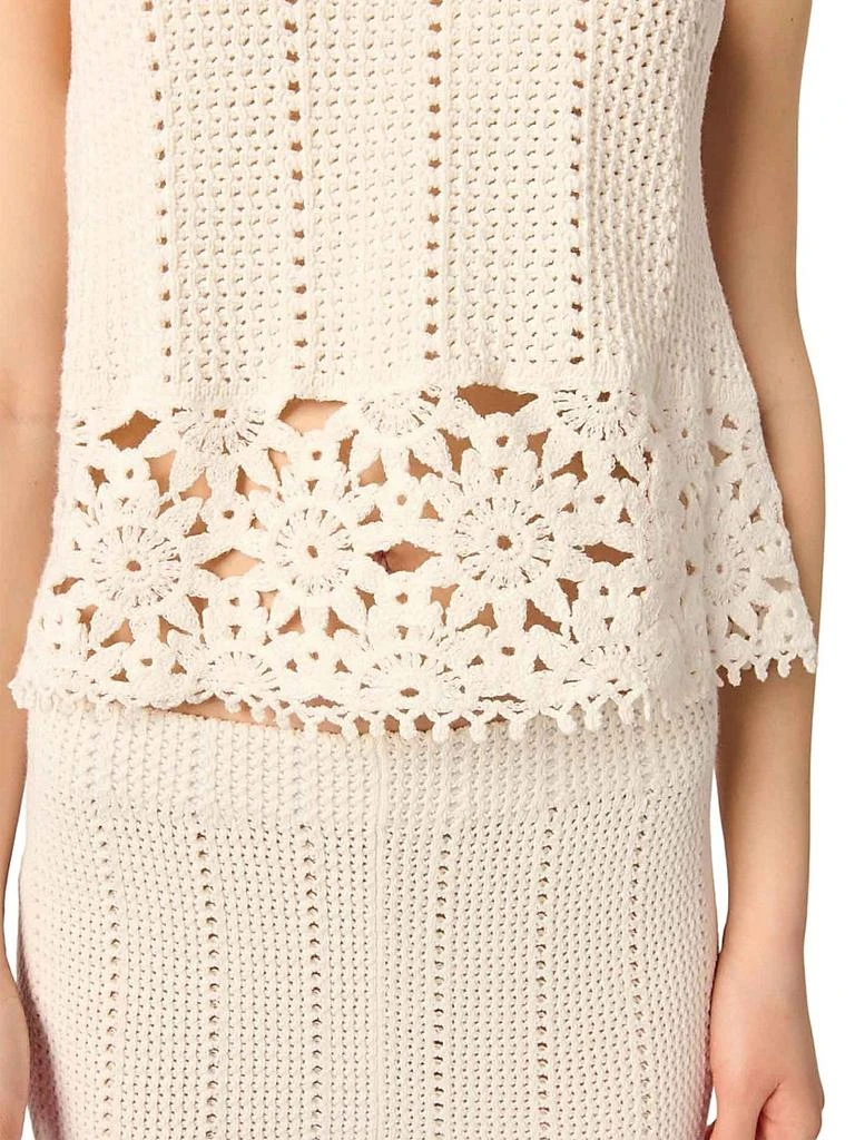Maje Crochet Vest Top 7