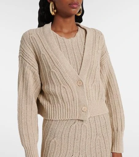 Max Mara Stelvio linen and cotton cardigan 7