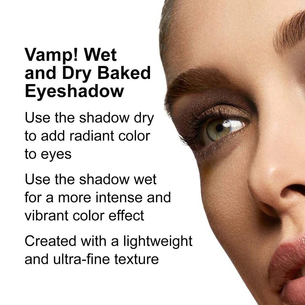 PUPA Milano Vamp! Wet and Dry Baked Eyeshadow - 205 Hot Violet by  for Women - 0.035 oz Eye Shadow 2