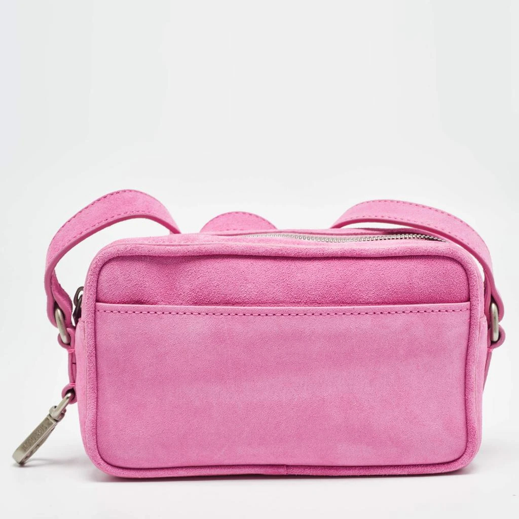 Jacquemus Jacquemus Pink Suede Le Baneto Shoulder Bag 4
