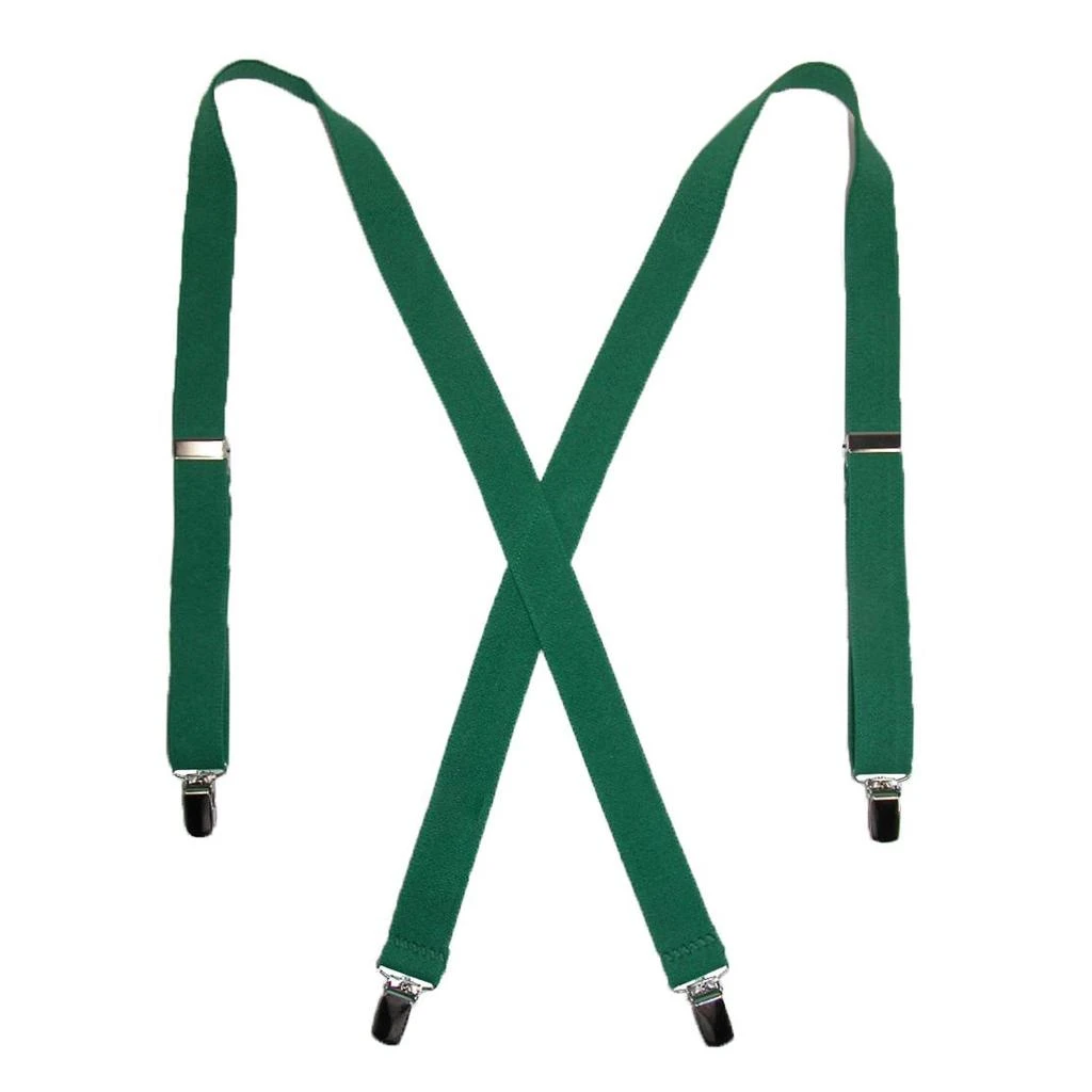CTM Women's Elastic Clip-End 1 Inch Basic Suspenders 15