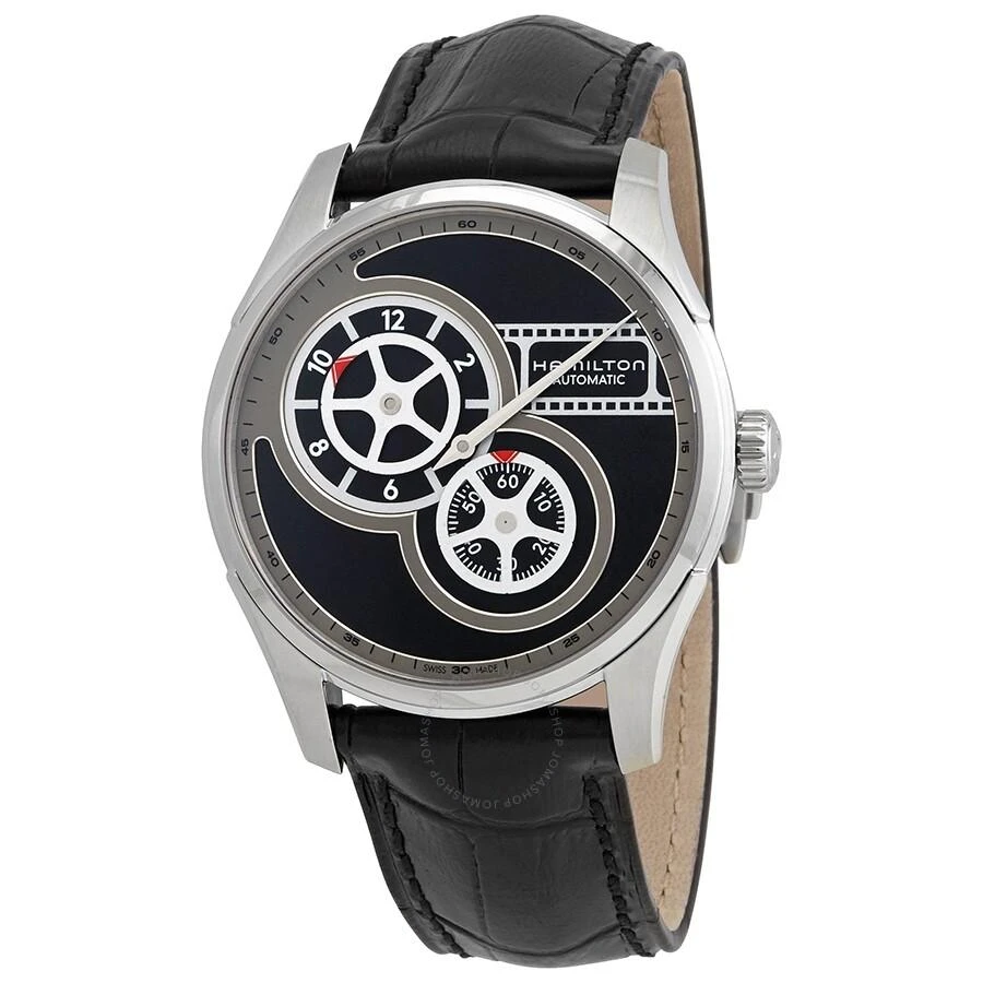 Hamilton Jazzmaster Regulator Cinema Automatic Black Dial Men's Watch H42605731 1