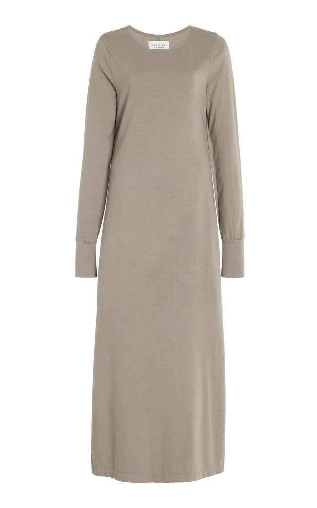 Les Tien Les Tien - Lily Cotton-Modal Dress - White - S - Moda Operandi 1