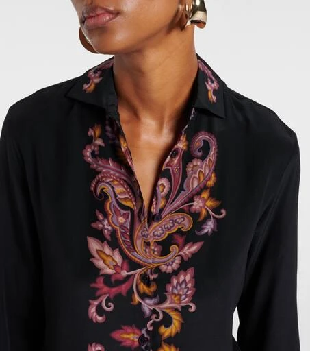 ETRO Paisley silk shirt 4