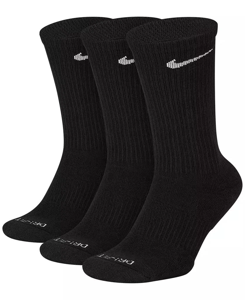 NIKE Unisex Everyday Plus Cushioned Training Crew Socks 3 Pairs 1