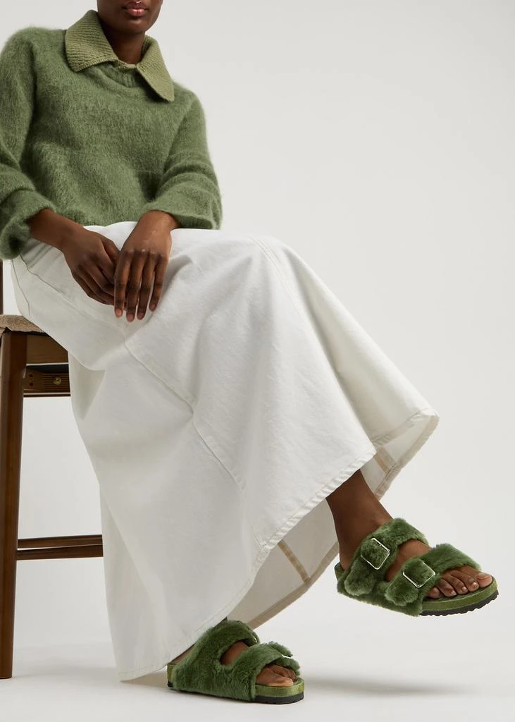 Birkenstock 1774 Arizona shearling sliders 5