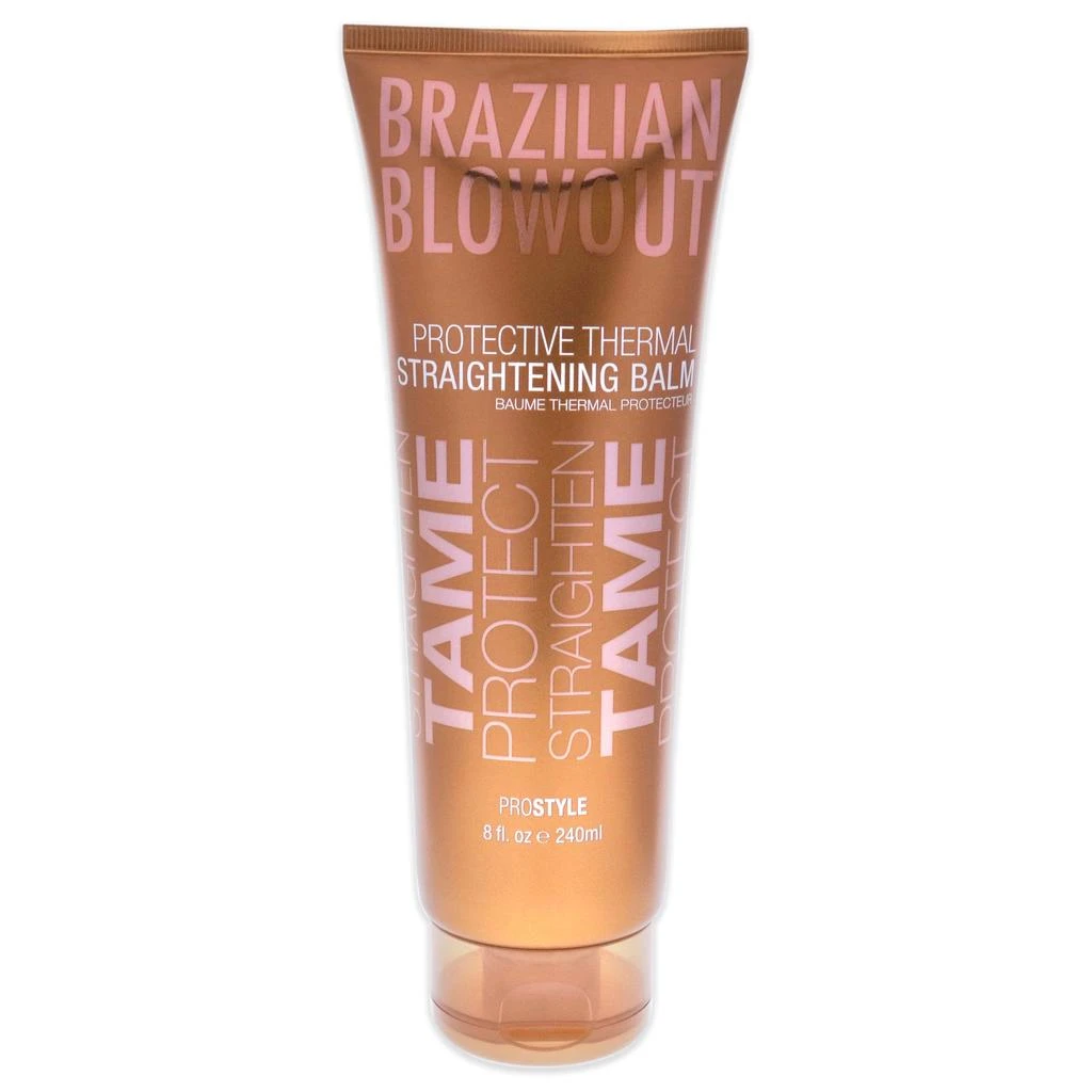 Brazilian Blowout Acai Protective Thermal Straightening Balm by  for Unisex - 8 oz Balm 1