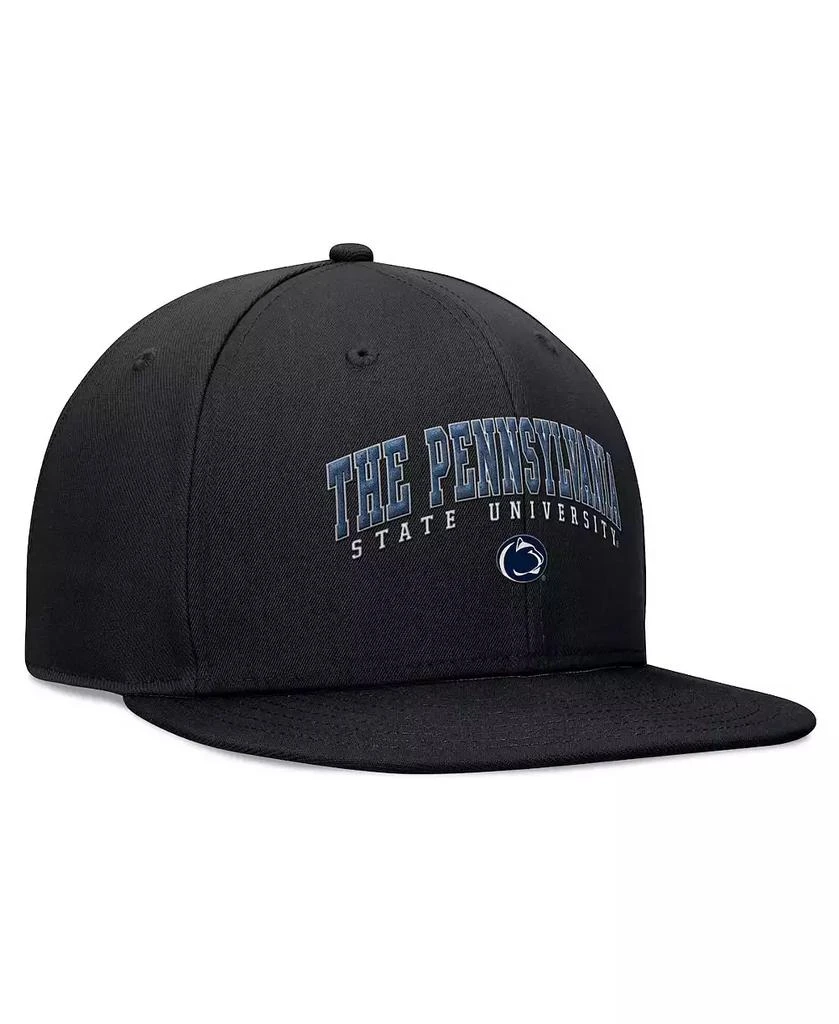 Top of the World Men's Black Penn State Nittany Lions Bullpen Snapback Hat 3