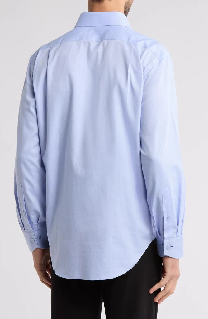Lorenzo Uomo Trim Fit Solid Cotton Dress Shirt 2