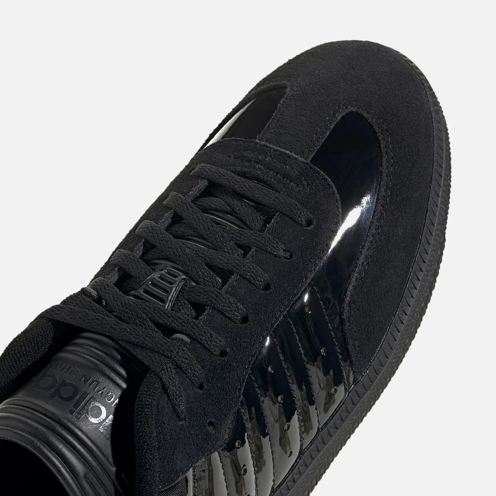 Adidas Samba Patent-Leather and Suede Trainers 4