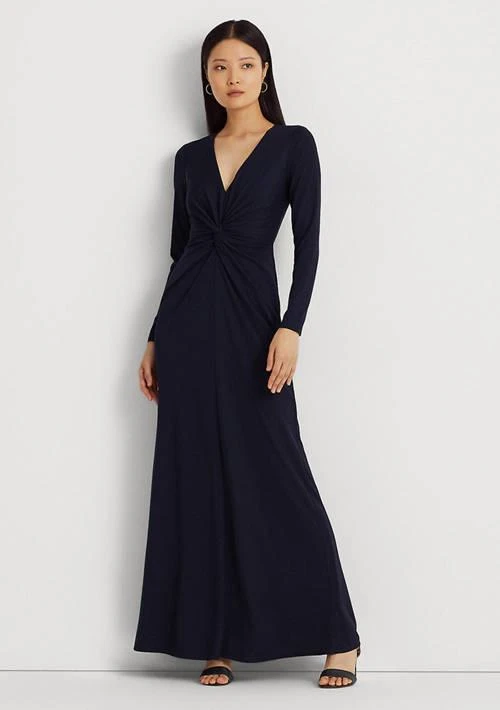 Ralph Lauren Ralph Lauren Twist Front Jersey Gown 1