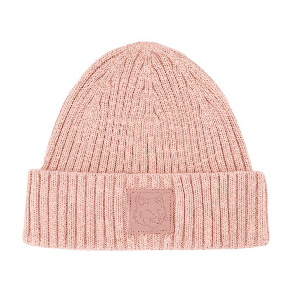 帽子 Maison Kitsune BOLD FOX HEAD BEANIE Maison Kitsuné Bold Fox Head Beanie – On Sale Now with Up to 17