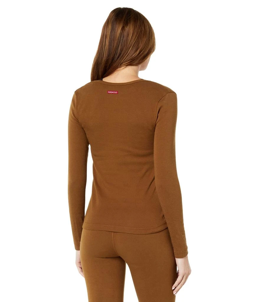 Hard Tail Long Sleeve Henley Tee 2