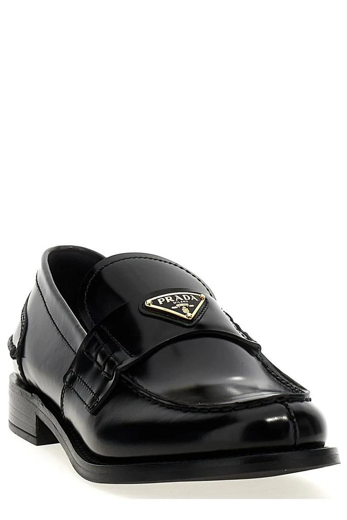 Prada Prada Triangle-Logo Slip-On Loafers 2