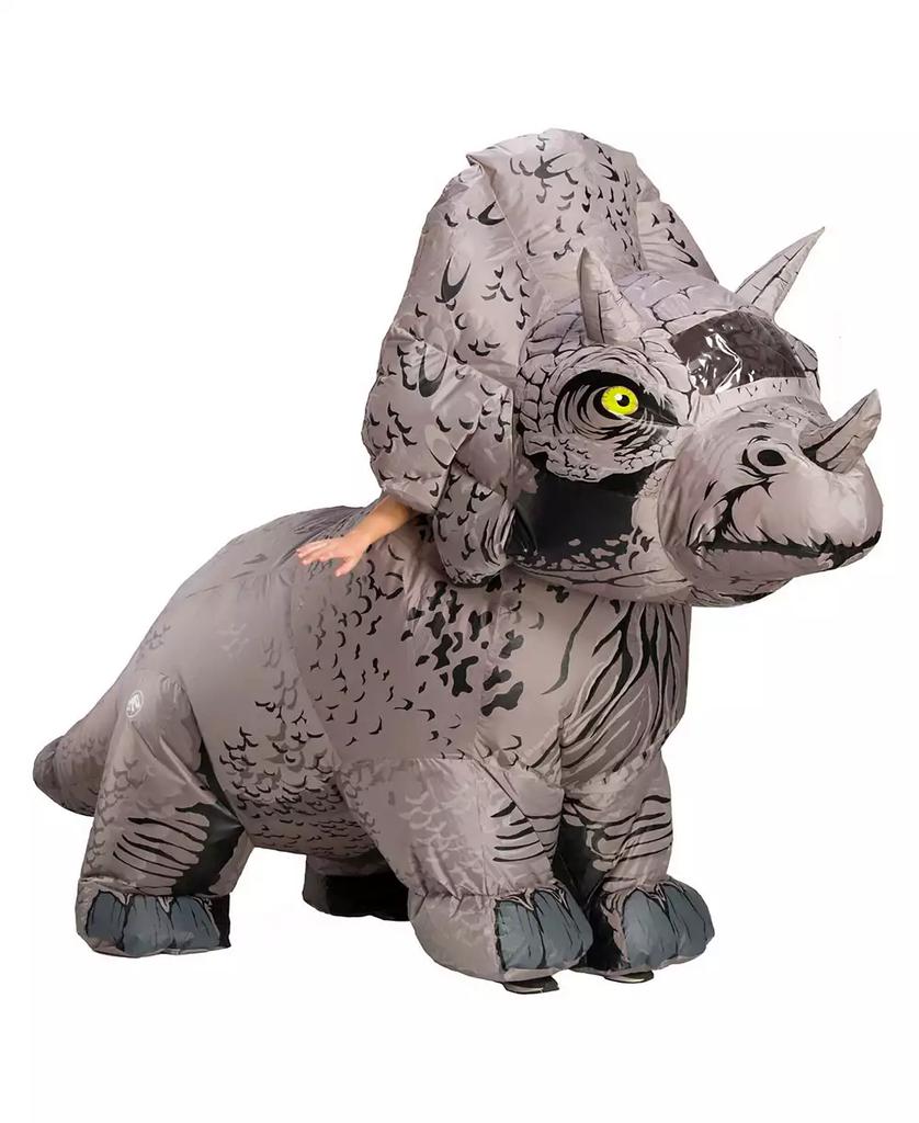 BuySeasons Men's Triceratops Inflatable Costume