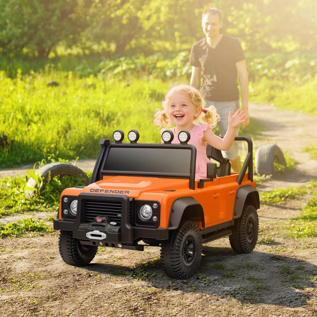 BreeBe Land Rover Ride On Car for Kids with Dual Motors 2